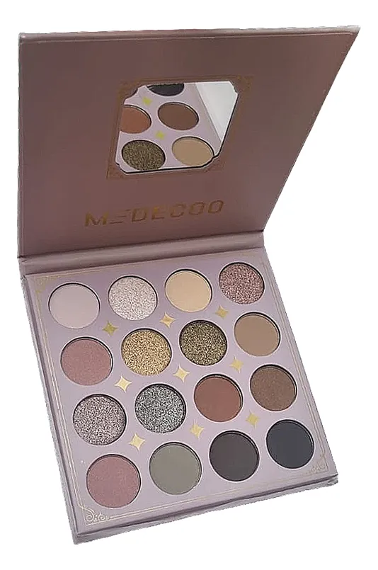Sombra de ojos 16 colores Medecoo Pink